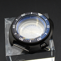 Boîtier de montre en acier inoxydable 44mm personnalisé de haute qualité pour Seiko 007 SKX Mod SKX 6105 boîtier NH35 NH36 mouvement