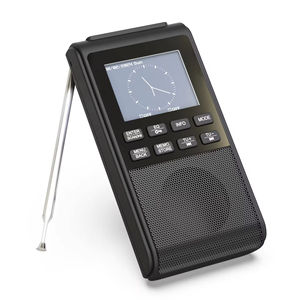 Mini Radio Reloj Despertador DAB/ FM de Bolsillo, Radio Digital, Pantalla Digital, USB, Mini Radio Portátil DAB/FM - Product Image 4