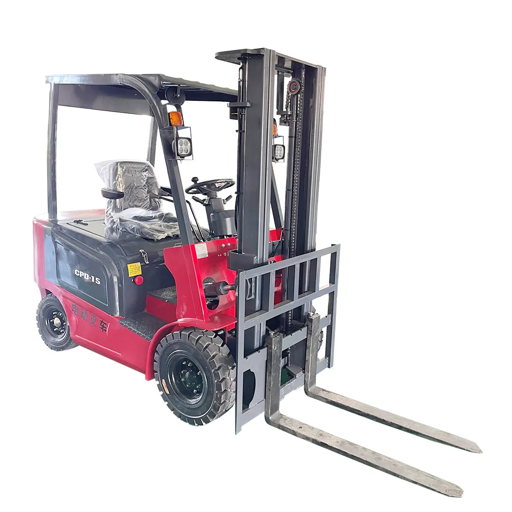 CPD10 CPD15 CPD20 1ton 1.5 tonnellate 2 tonnellate carrello elevatore elettrico 3ton in magazzino