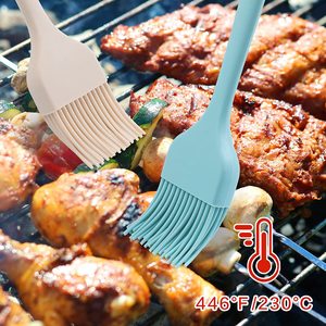 Brosse de bave en Silicone de qualité <span class=keywords><strong>alimentaire</strong></span>, ustensiles de cuisson pour pâtisserie et barbecue, huile pour BBQ, ustensile de cuisine, pièces - Product Image 3