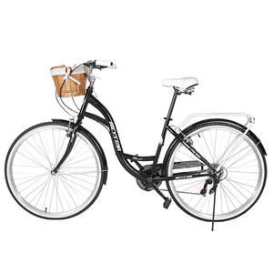 Precio barato señoras 24 26 pulgadas Retro bicicleta jóvenes mujeres ciudad bicicleta <span class=keywords><strong>Hibrida</strong></span> bicicleta clásica con para mujeres - Product Image 1
