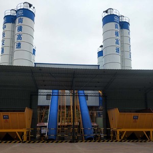 สายการผลิตคอนกรีตสำเร็จรูปอัตโนมัติแบบเปียก HZS สถานีผสมคอนกรีต โรงงานผลิตคอนกรีต - Product Image 5