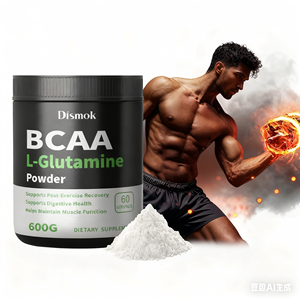 Dismok ODM & OEM <span class=keywords><strong>BCAA</strong></span> Plus Recovery <span class=keywords><strong>BCAA</strong></span> integratore di aminoacidi in polvere supporta il mantenimento della massa magra integratore <span class=keywords><strong>BCAA</strong></span> naturale - Product Image 1