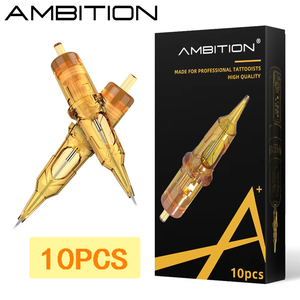Ambition Glory - Caja <span class=keywords><strong>de</strong></span> 10 Cartuchos <span class=keywords><strong>de</strong></span> Agujas para <span class=keywords><strong>Tatuaje</strong></span> 1RL 3RL 5RL 7RL 9RL 7RS 5RM 7RM 9RM 11RM 13RM 15RM 17RM 23RM 25RM RL M1 RM RS - Product Image 1