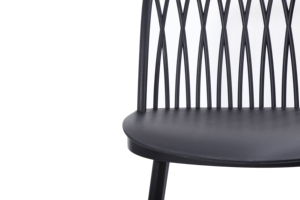 Plastic Chair With Metal Legs Plastic Plastic Designer Chair Suppliers New Design Luxuriant Modern Outdoor Garden Plastic Chair With Metal Legs