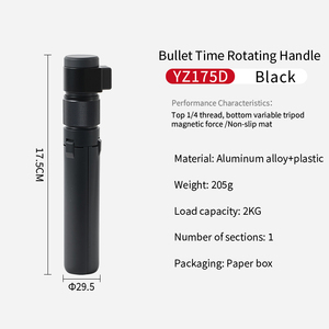 Top bán hợp kim nhôm máy tính để bàn chân đứng với gấp tính năng cho insta360 X3/x4 quay xử lý - Product Image 5