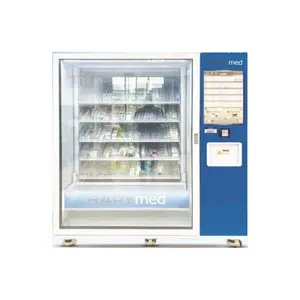 Máquina de venda automática de medicamentos OTC para farmácia hospitalar com sistema de refrigeração