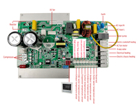Placa de circuito de bomba de calor inversor (PCB y PCBA) para piscina Fabricante OEM y ODM para montaje de piscina