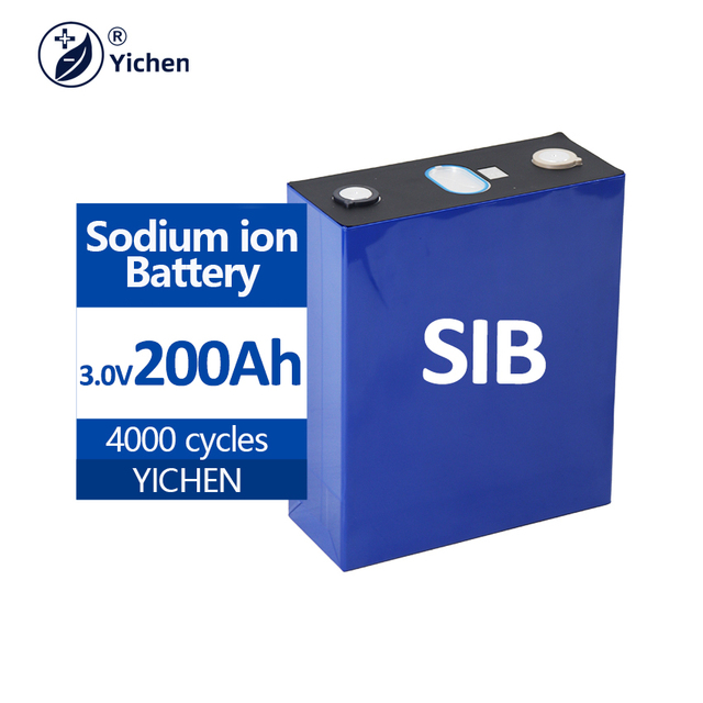 3.0V 200Ah SIB Prismatic Sodium-Ion Battery Cell Long-Lasting 200Ah Na+ Ion Rechargeable Batteries for Energy Storage EV