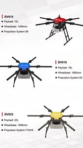 โครงเครื่องพ่นยาสำหรับการเกษตรที่ใช้วัสดุคอมโพสิต รองรับการบิน FPV ได้ ทนทาน รับน้ำหนักได้มาก เส้นผ่านศูนย์กลาง 40 ซม. มอเตอร์ Axisflying ประสิทธิภาพสูง - Product Image 6