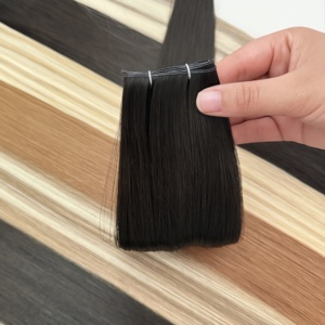 RuikangRawExtensiones de Cabello Europeo con Cutícula Alineada, 100% Cabello Natural Genius Weft, Nuevas Extensiones de Cabello - Product Image 1