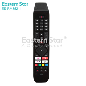 Control Remoto para Smart TV Hitachi RC-43141 RC 43141 <span class=keywords><strong>de</strong></span> Alta Calidad ES-RM352-1 PRECIO <span class=keywords><strong>DE</strong></span> FÁBRICA con Botones <span class=keywords><strong>de</strong></span> <span class=keywords><strong>Netflix</strong></span>, Fplay y YouTube - Product Image 2