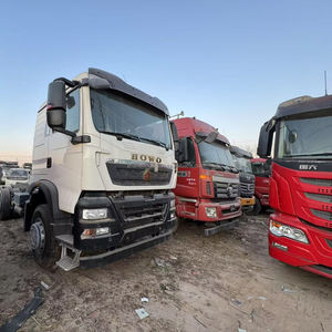 Kullanılan SINOTRUK 420hp SITRAK 6X4 10 Wheeler 40ton yük dizel traktör kamyon Euro 3 ikinci el başbakan taşıyıcı kamyon satılık - Product Image 2