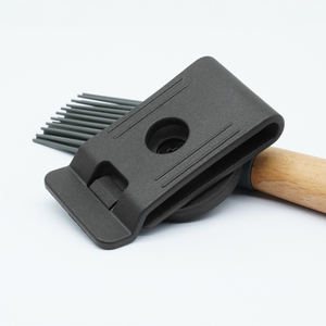 Portaherramientas magnético de alta resistencia Clip organizador de cinturón magnético recubierto de goma negra para accesorios de Metal llave de clavos de tornillo - Product Image 3