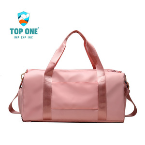 Top One Unisex Cremallera Tela Oxford Bolsa de gimnasio Separación seca y húmeda Bolsas de equipaje Bolsa de Deportes de natación de moda - Product Image 3