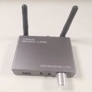 Higi ly35 6 trong 1 máy nghe nhạc MP3 quang đồng trục AUX DAC kim loại BT 5.3 thu âm thanh transmitter cho TV khuếch đại DVD - Product Image 3