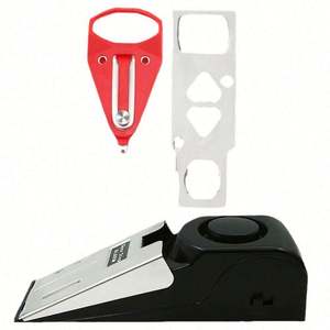 Alarme de porte portable en plastique, système de sécurité sans fil antivol pour la maison, l'hôtel, le dortoir - Product Image 5