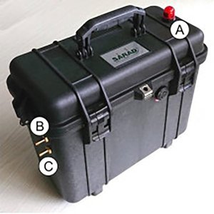เครื่องตรวจจับก๊าซราดอนในดิน Sarad RtM 2200 เครื่องมือวัดรังสีนิวเคลียร์สำหรับการตรวจสอบสิ่งแวดล้อม - Product Image 4