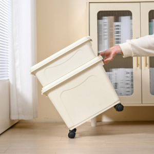 Tốt nhất kín cán khô lưu trữ <span class=keywords><strong>container</strong></span> cho mèo và thức ăn cho chó XL Thêm lớn <span class=keywords><strong>15kg</strong></span> 20kg Công suất tiêm PP nhựa - Product Image 5