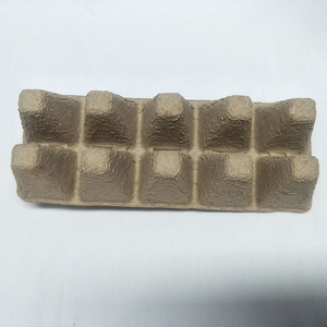 P488 Vasi e Contenitori Biodegradabili Monouso in Polpa Modellata per Semenzai, Vassoi Rettangolari in Polpa per Piantine - Product Image 4