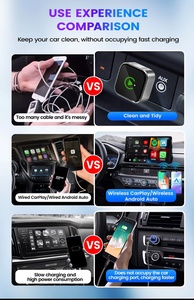 Mini adaptador Carplay inalámbrico encubierto y adaptador automático Android No Delay Video Box Car Play Dongle para automóviles <span class=keywords><strong>de</strong></span> 2016 USB a tipo C - Product Image 4