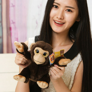 Animal en peluche sensoriel Chimpanzé Jouet en peluche lesté pour enfants - Product Image 3