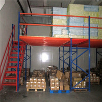 Plateforme d'atelier d'assemblage, système de plancher en mezzanine industriel, rayonnages de mezzanine robustes et durables, plancher en mezzanine pour la logistique