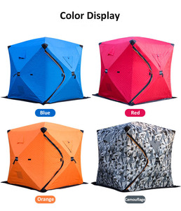 Di Động Mùa Đông Không Thấm Nước Cách Nhiệt Eskimo Ice Fishing Shanty Lều Ice Shelter - Product Image 4