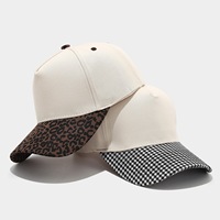 Gorras de Béisbol y Golf al por Mayor, de Dos Tonos, 100% Algodón, 5 Paneles, Estructuradas, Ajustables, con Logotipo Bordado en 3D, para Hombre y Mujer