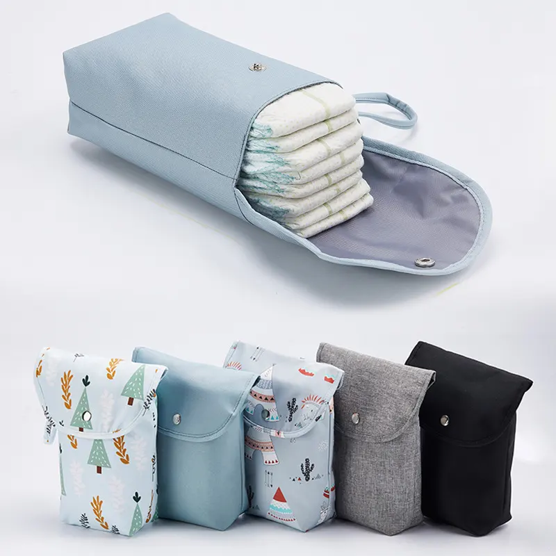 Factory Custom Baby Diaper Storage Bag Sac A Main Couches Waterproof Oxford Cloth Diaper Bag Cosas De Bebe Mummy Carrying Bag