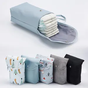 Bolsa De almacenamiento De pañales De bebé personalizada De fábrica, coupé principal, impermeable, tela Oxford, bolsa De pañales, Cosas De bebé, bolsa De transporte para mamás