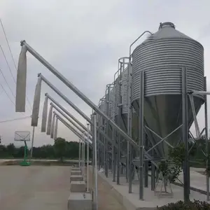 Silo mısır tahıl kanatlı hayvan yemi kutuları küçük silo taşıma buğday silosu