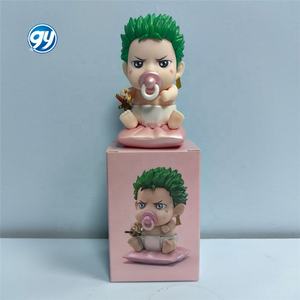 Figurine <span class=keywords><strong>One</strong></span> <span class=keywords><strong>Piece</strong></span> <span class=keywords><strong>POP</strong></span> Pacifier <span class=keywords><strong>Zoro</strong></span> Premium, modèle de statue d'anime, figurine de collection pour affichage sur bureau, cadeau, artisanat en plastique - Product Image 2