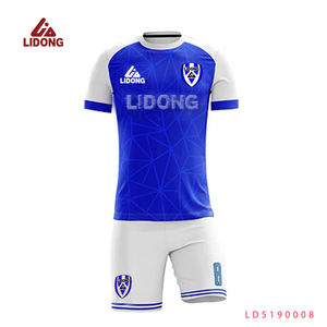 Kit da calcio Set completo Custom Plain poliestere traspirante Mens Sports Football Jersey divise da calcio Set Soccer Wear Jersey Set - Product Image 4