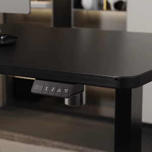 Escritorio de Oficina Ergonómico Moderno <span class=keywords><strong>CIE</strong></span> S15, Mesa Elevadora Eléctrica Comercial con Altura Ajustable, Escritorio de Oficina con Motor Único para Trabajar de Pie o Sentado - Product Image 4