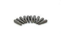 Mata Obeng Profesional Forged Ralter 25mm PZ1.2.3 Pozi/Torx Pozidriv, Finishing Sand Blasted, Baja Taiwan S2, OEM Power Tool