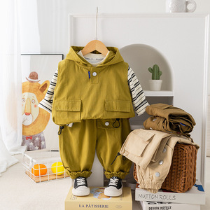 <strong>Brands</strong> Boys Sports Suits Short Sleeve Print Three-Piece Kid Clothing Sets Wholesale Baby <strong>Clothes</strong> for Sale - Product Image 1