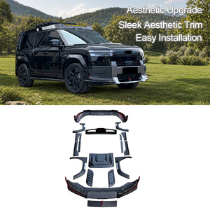 Kit carrosserie complet au design tendance, accessoires de modification extérieure, ensemble de jupes latérales et de pare-chocs avant pour BYD Leopard Ti7 - Product Image 1