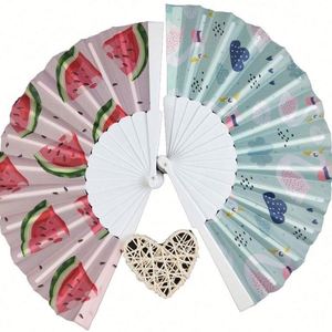 Abanico de Mano de PVC Estilo Chino con Sonido de Plástico para Decoración del Hogar, Regalos Empresariales, Modelo para Entusiastas de las Manualidades - Product Image 1