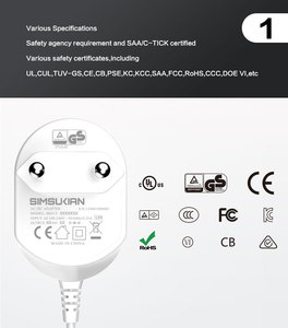 Nhà Máy bán hàng trực tiếp <span class=keywords><strong>15V</strong></span> 0.36a 360ma 5.4W 5.4V AC/DC Power <span class=keywords><strong>Adapter</strong></span> chuyển đổi 24V/9V/5V Đầu Ra làm bằng bền PC chất liệu - Product Image 5