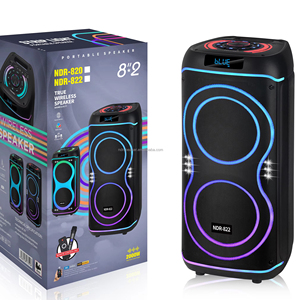 Altavoz <span class=keywords><strong>BT</strong></span> portátil para fiesta, caja de <span class=keywords><strong>710</strong></span> RGB, iluminación LED dual de 8 ", Audio inalámbrico para exteriores, potencia de 40W, gran oferta, altavoz de Karaoke - Product Image 2