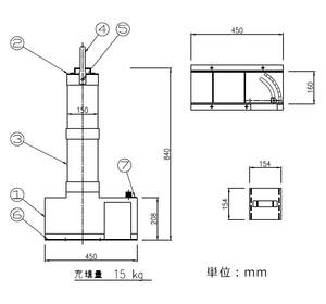 Unidad de Desinfección de Cloro Kansaikako, Sistema de Cloración de PVC Tipo 1, Origen Japón, Filtración de Alta Resistencia para Aguas Residuales - Product Image 5