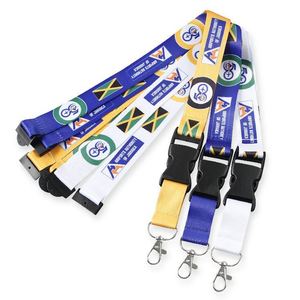 Wholesale Any Size <b>Lanyard</b> Keychain With Logo Neck Tool Free Sample <b>Polyester</b> Strap Printed for Sublimation Custom <b>Lanyards</b> - Product Image 6