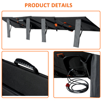 Panneau solaire pliable Garantie 5 ans Support OEM disponible Module solaire 100W 200W 400w 20v 36v Panneau solaire 100-400 Watt