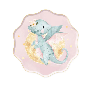 Assiettes jetables personnalisées DAMAI pour fête d'anniversaire, thème dinosaure, pour le premier anniversaire des enfants, fournitures de table - Product Image 5