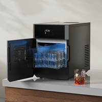 Machine à glaçons automatique OEM pour la maison, machine à slush portable électrique, machine à glaçons en cristal avec différents moules de forme
