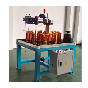 high quality flat belt/wire /rope/cable braided rope making machine