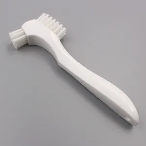 Deep Cleaning Manual Plastic Soft Nano Adult Denture Toothbrush With Doublle Heads