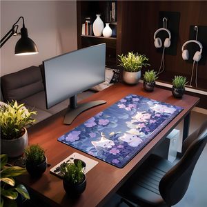 Alfombrilla de Ratón para Juegos, de Goma, con Diseño de Dibujos Animados, Grande, con Borde Extendido, Personalizable, para Oficina/Hogar - Product Image 5