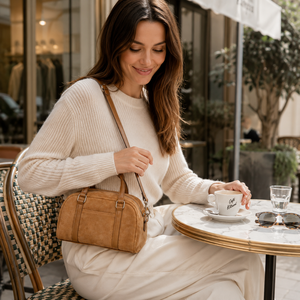 Mini Sacs à Main d'Épaule de Créateur de Mode Imperméables Durables à Motif Petite Pierre avec Fermeture Éclair Bandoulière pour Filles et Femmes - Product Image 4